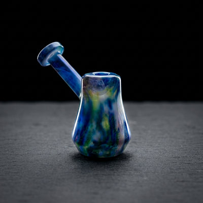 4.5″ Watercolor Dewar on dark slate surface - Oil Slick Pad