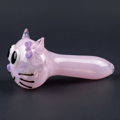 4" Cat Glass Hand Pipe