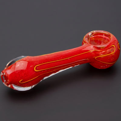 4" Color Glass Hand Pipe
