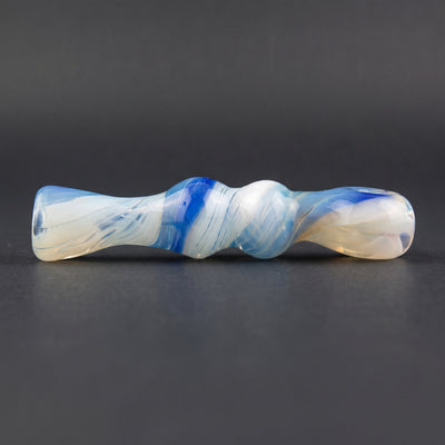 4" Color Swirl Flat Mouth Chillum