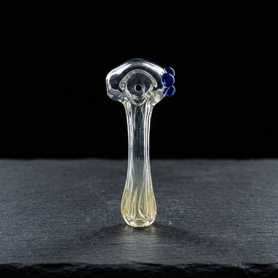 4" Element Fume Pipe - Made in USA on dark slate surface - Oil Slick Pad