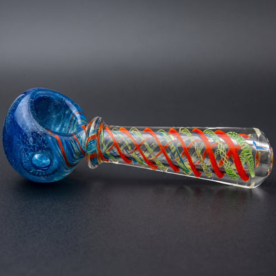 4" Fume Spiral Glass Hand Pipe