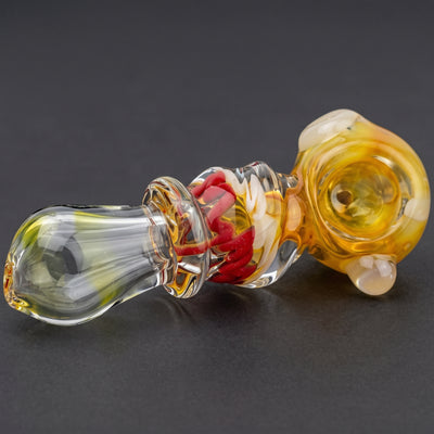 4" Fume w/ Color Accent Inside Out Body Twist Hand Pipe