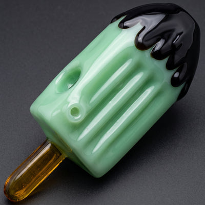 4″ Ice Cream Popsicle Glass Hand Pipe