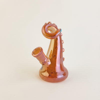4" Iridescent Tentacle Rig (One Off), light background