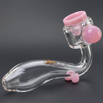 4" Stratus Lay Down Sherlock w/ Screen & Large Bowl Pipe