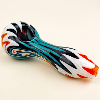 4" Vac Stack Wigwag Hand Pipe, light background