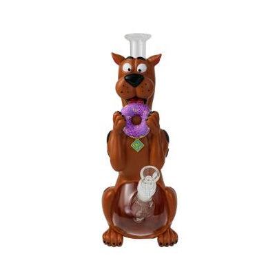 11.2" Mystery Hound Water Pipe | Glass + PVC
