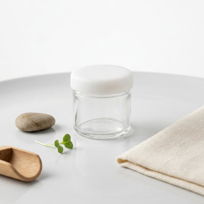 6ml Glass No-Neck Jar with Silicone lid - view 6