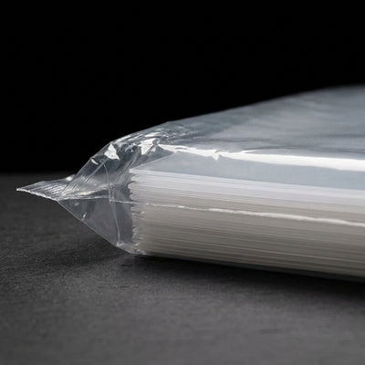 Oil Slick® Clear 50 Sheet :  Packaged for RESALE - detail shot