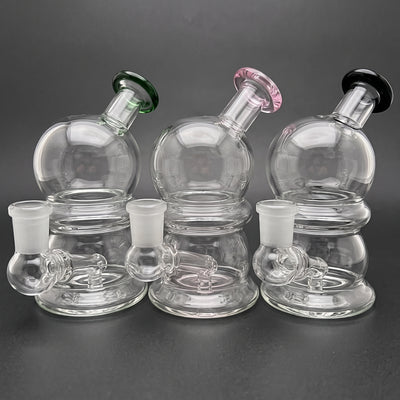 4.5″ Color Lip Snow Globe Rig in Green, Pink and Black
