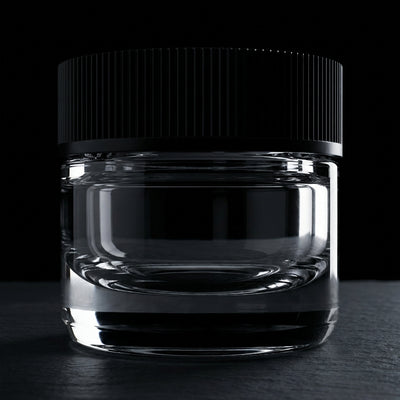 5ml Screw Top Jar with Black Lids - hero shot