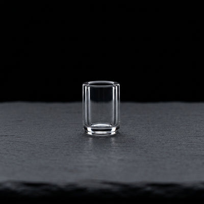 4mm Quartz Banger - 10 M 45° on dark slate surface - Oil Slick Pad