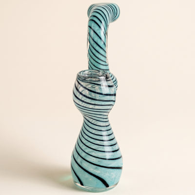5.5" Frit Color-Line Wrap Bubbler, light background