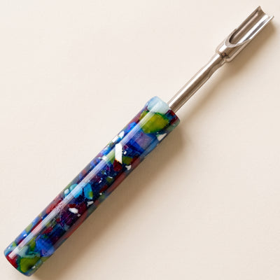 5.5" Stainless Steel & Resin Dab Tool, light background