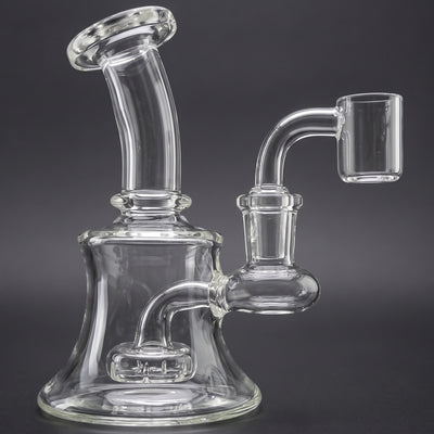 5″ Clear Classic Showerhead Rig