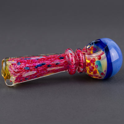 5" Flat Mouth Thick Frit Hand Pipe