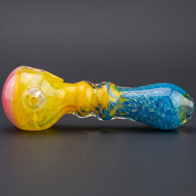 5" Frit Body & Color Head Fume Hand Pipe