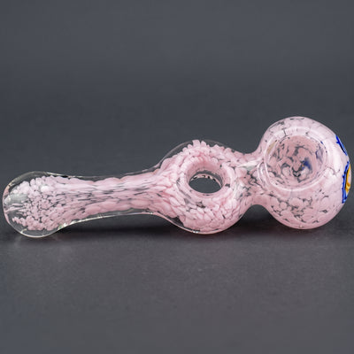 5" Frit Donut Flower Hand Pipe