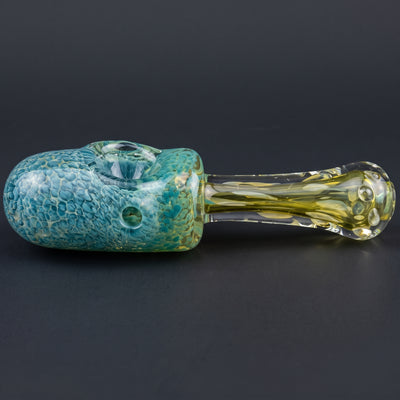 5" Frit Mushroom Shape Head Fume Hand Pipe
