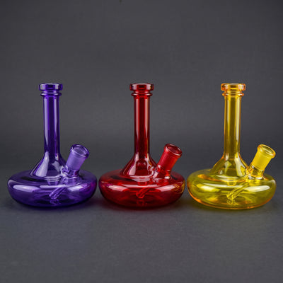 5" Full Color Unspillable Bong in Purple, Red and Yellow