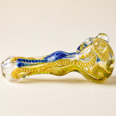 5" Fume Canework Orb Hand Pipe, light background