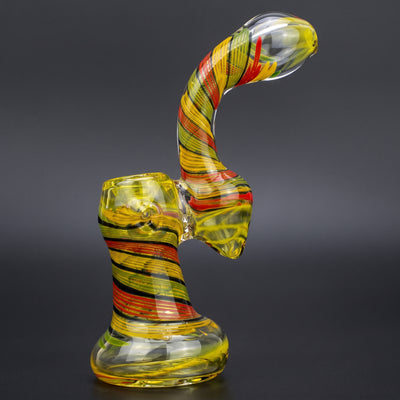 5" Fume Rasta Swirl Body Bubbler
