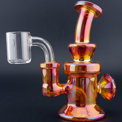 5" Iridescent Facet Diamond Rig