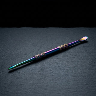 5″ Iridescent Stainless Steel DAB Tool