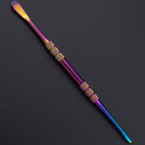 5″ Iridescent Stainless Steel DAB Tool
