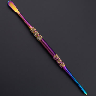 5″ Iridescent Stainless Steel DAB Tool