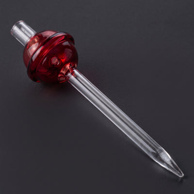 5″ Lollipop Glass DAB Tool Carb Cap Combo