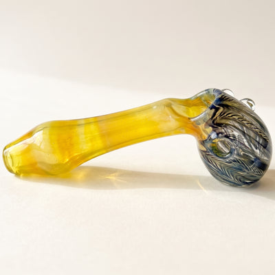5″ Oregon Made Glass Droop Pipe – Made in USA, light background