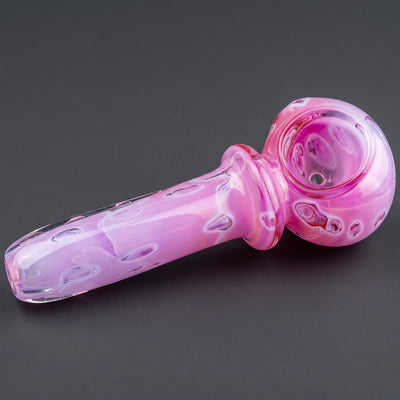5" Pink Bubble Trap w/ Maria Neck Hand Pipe
