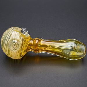 5" Swirl Head Fume Full Body Thick Hand Pipe