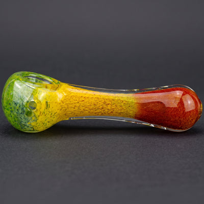 5" Tri Color Frit Thick Hand Pipe