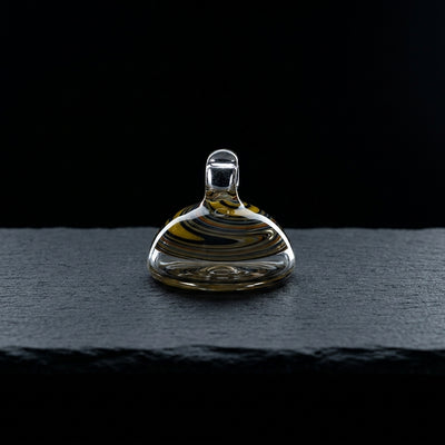 CARB CAP – Pack – Style B on dark slate surface - Oil Slick Pad