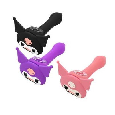 Dark Rabbit Hand Pipe | Silicone