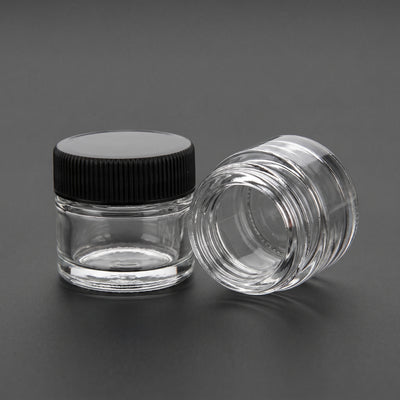 5ml Screw Top Jar with Black Lids