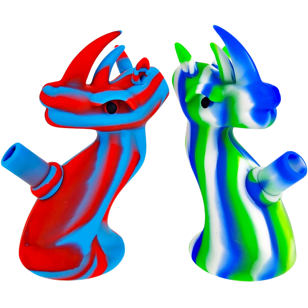 6″ SILICONE DRAGON RIG (ONE OFF)