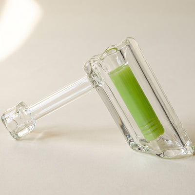 6" Encore Salt Shaker Medium Hammer Bubbler, light background