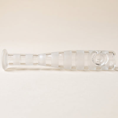 6" Sandblast Baseball Bat Hand Pipe, light background
