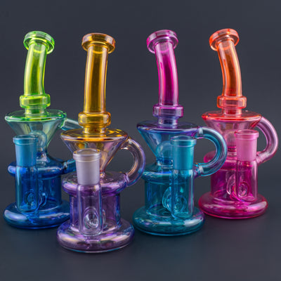 6" V2 Iridescent Rainbow Recycler