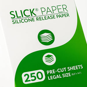 Oil Slick Paper silicone release sheets 8.5x14 legal size for rosin - Oil Slick Pad