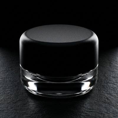 9ml Heavy Bottom Child Resistant Glass Jar - angle shot