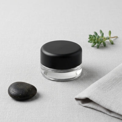 9ml Heavy Bottom Child Resistant Glass Jar with Lids - additional view