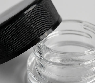 9ml Child Resistant Glass Jar with Lids