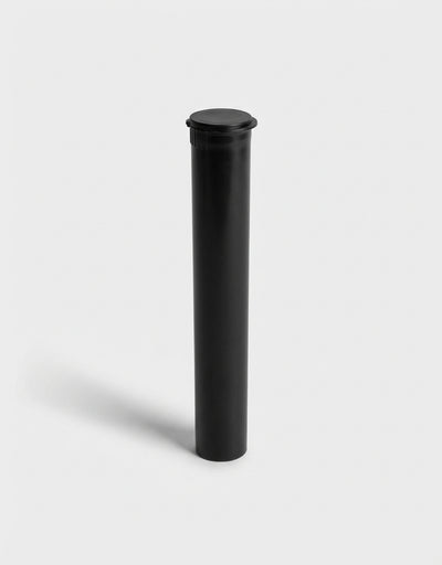 Child-Resistant Opaque Tubes with Hinged Lid – 116mm Capacity, Fits 109mm Cones, 1.3g Size – Airtight & Discreet Storage – 100 Pack