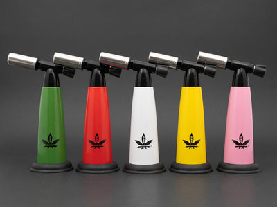 7.5" aLeaf Blow Torch in Green, Red, White, Yellow and Pink