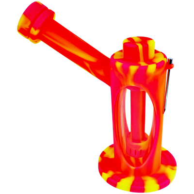 7″ SILICONE HAMMER RIG W/ GLASS BODY & DAB TOOL